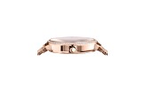 Versus Versace Mar Vista Womens Watch 34mm Rose Case Rose Enamel Dial Rose Bracelet