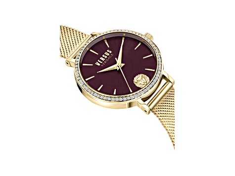 Versus Versace Mar Vista Womens Watch 34mm Gold Tone Case  display picture 3
