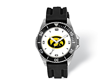 LogoArt University of Iowa Collegiate Gents Watch