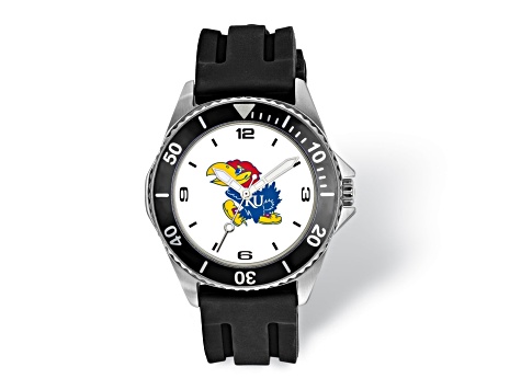 LogoArt University of Kansas Collegiate Gents Watch