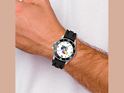 LogoArt University of Kansas Collegiate Gents Watch