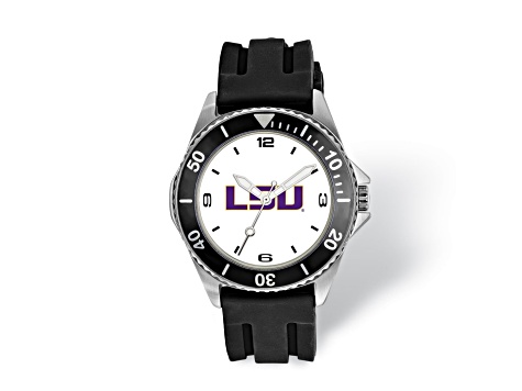 LogoArt Louisiana State University Collegiate Gents Watch