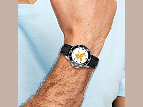 LogoArt West Virginia University Collegiate Gents Watch