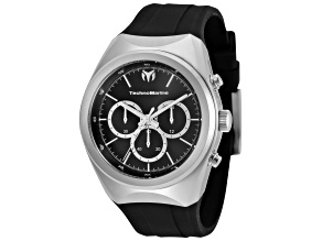TechnoMarine Men's 45mm Black Dial Quartz Watch