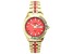 Timex Women's Legacy 36mm Quartz Yellow Stainless Steel Watch, Orange Dial