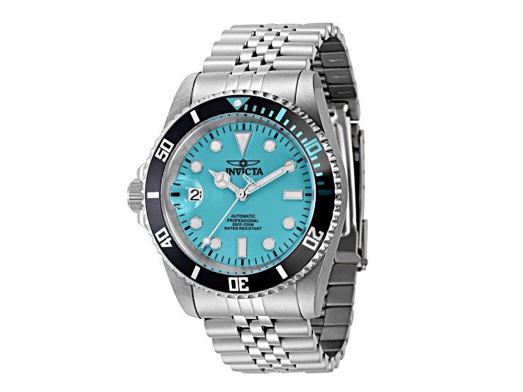 Invicta Pro Diver 42mm Turquoise Dial Stainless Steel Bracelet