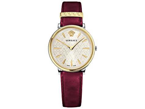 Versace Women's V-Circle 38mm Quartz Watch