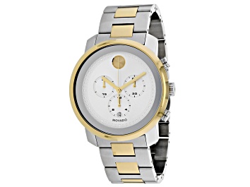 Picture of Movado Mens's Bold Two-tone Stainless Steel Bracelet Watch