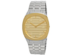 Gucci Men's 25H Stainless Steel Bracelet Watch