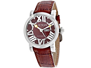 Locman Women's Classic Brown Leather Strap Watch