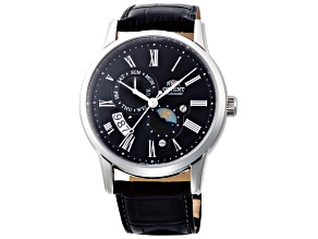 Orient Men's Sun & Moon 43mm Automatic Watch