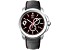 Jivago Men's Gliese Maroon Dial, Gray Leather Strap Watch