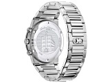 Ferragamo Men's Sapphire 41mm Quartz Green Dial Stainless Steel Watch