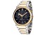 Ferragamo Men's Sapphire 41mm Quartz Blue Dial Two-tone Stainless Steel Watch