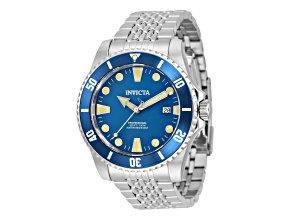 Invicta Pro Diver 44mm Blue Stainless Steel Automatic Watch