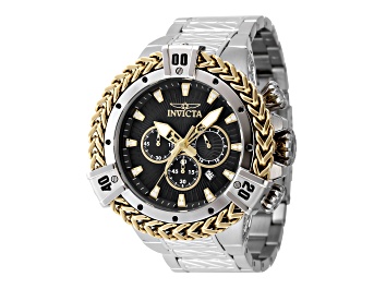 Picture of Invicta Bolt 54.00mm Black Dial Stainless Steel Band Quartz Watch