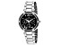 Christian Van Sant Women's Sienna Black Dial Stainless Steel Bracelet Watch