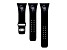 Gametime MLB Colorado Rockies Black Silicone Apple Watch Band (38/40mm M/L). Watch not included.