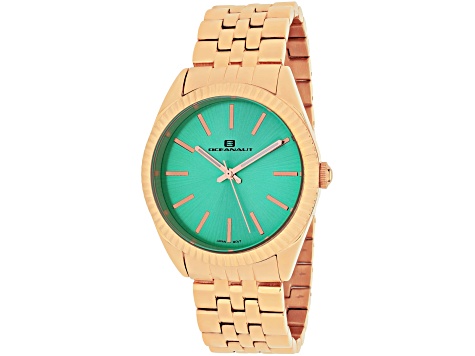 Oceanaut Women's Chique Green Dial, Stainless Steel Watch