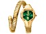 Just Cavalli Women's Serpente Green Dial, Yellow Stainless Steel Watch