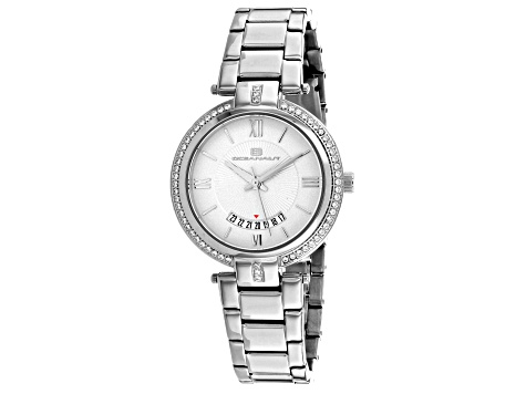 Oceanaut Women's Amaya White Dial, Stainless Steel Watch