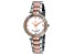 Oceanaut Women's Amaya White Dial, Silver-tone/Rose Stainless Steel Watch