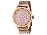 Christian Van Sant Men's Rio Rose Dial, Rose Stainless Steel Watch