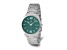 Charles Hubert Stainless Steel Green Dial Watch