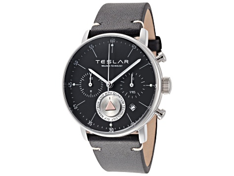 Teslar Men's Re-Balance T-6 42mm Quartz Chronograph Watch