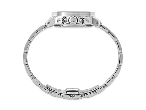 Charles Hubert Ladies Stainless Steel Silver Dial Watch