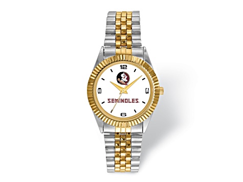 LogoArt Florida State University Pro Two-tone Gents Watch