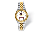 LogoArt University of South Carolina Pro Two-tone Gents Watch