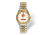 LogoArt Clemson University Pro Two-tone Gents Watch