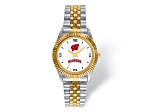 LogoArt University of Wisconsin Pro Two-tone Gents Watch