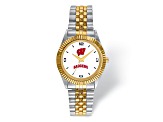 LogoArt University of Wisconsin Pro Two-tone Gents Watch