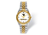 LogoArt West Virginia University Pro Two-tone Gents Watch