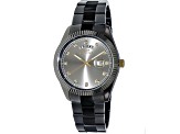 Oniss Men's Admiral Gray Dial, Gray Stainless Steel Bracelet Watch