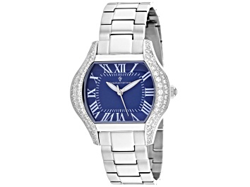 Picture of Christian Van Sant Women's Bianca Blue Dial Stainless Steel Bracelet Watch