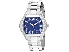 Christian Van Sant Women's Bianca Blue Dial Stainless Steel Bracelet Watch