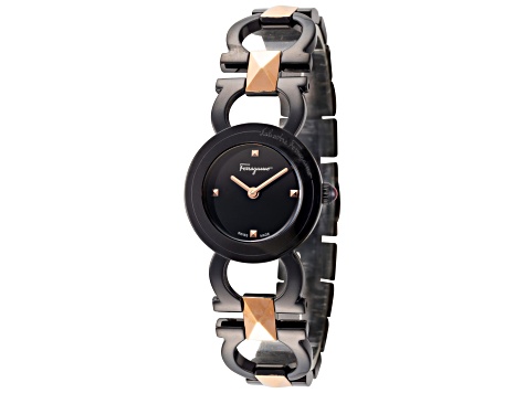 Ferragamo Women's SFMI00422 Double Gancini 25mm Quartz Watch