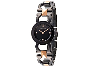 Ferragamo Women's SFMI00422 Double Gancini 25mm Quartz Watch