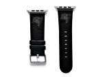 Gametime Tampa Bay Buccaneers Leather Band fits Apple Watch (38/40mm S/M Black). Watch not included.