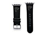 Gametime Atlanta Falcons Leather Band fits Apple Watch (38/40mm S/M Black). Watch not included.