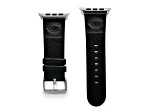 Gametime Chicago Bears Leather Band fits Apple Watch (38/40mm S/M Black). Watch not included.