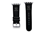 Gametime Dallas Cowboys Leather Band fits Apple Watch (38/40mm S/M Black). Watch not included.