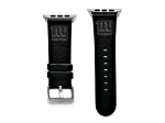 Gametime New York Giants Leather Band fits Apple Watch (38/40mm S/M Black). Watch not included.