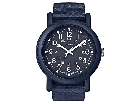TIMEX×SHIPS CAMPER MK1別注ネイビーTW2T21500 Timex Camper 40mm Blue Nylon Strap Blue Dial Quartz Watch - 16ZLWA