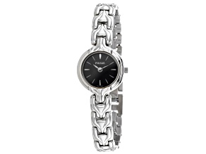 Pulsar Women's Classic Black Dial Stainless Steel Watch