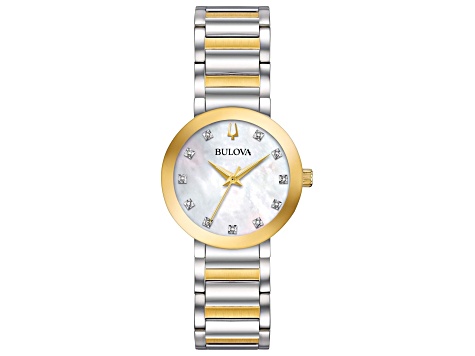 Bulova Women's Modern Two-tone Stainless Steel Watch