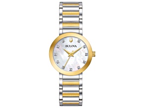 Bulova Women's Modern Two-tone Stainless Steel Watch
